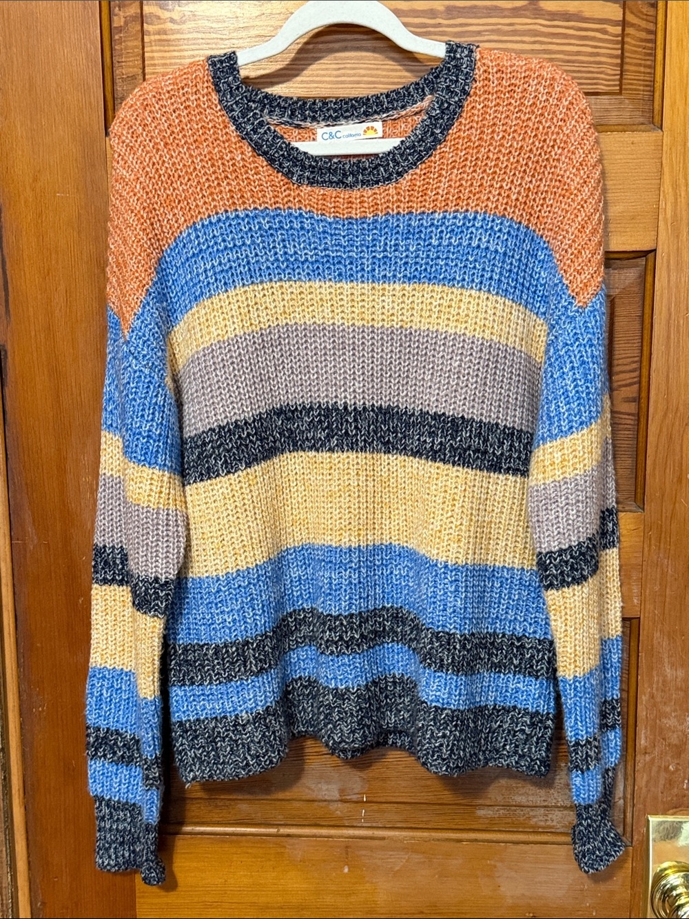 C&C California Sweater Oversized Drop Shoulder Size Large Very Soft and Stretchy